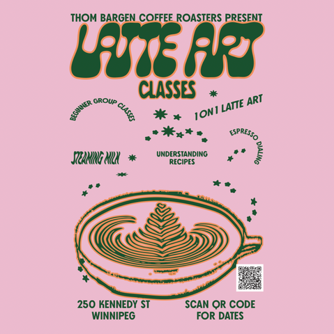 Latte Art Class (4 Spots) FEBRUARY 23rd